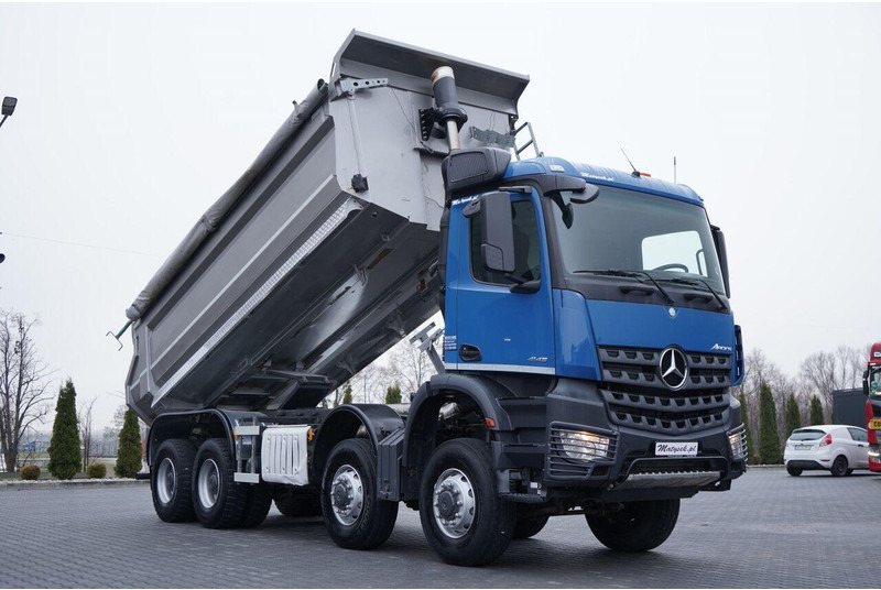 Tipper Mercedes-Benz ACTROS 4145 / 8X8 / WYWROTKA TYLNOZSYPOWA / KH-KIPPER 6 M / AUTO: picture 6