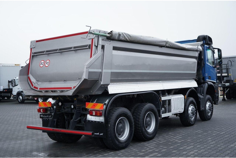 Tipper Mercedes-Benz ACTROS 4145 / 8X8 / WYWROTKA TYLNOZSYPOWA / KH-KIPPER 6 M / AUTO: picture 10