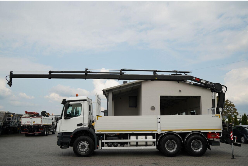 Mercedes-Benz / AROCS 2640 / 6x4 / SKRZYNIOWY - 6,5 M / HDS HIAB XS 144 / wysó - Dropside/ Flatbed truck, Crane truck: picture 3 Mercedes-Benz / AROCS 2640 / 6x4 / SKRZYNIOWY - 6,5 M / HDS HIAB XS 144 / wysó - Dropside/ Flatbed truck, Crane truck: picture 3