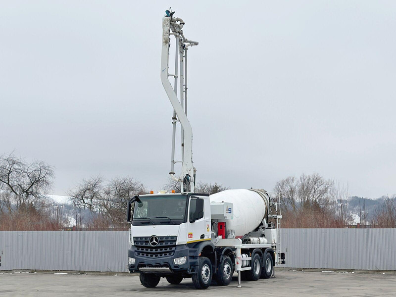 Mercedes-Benz AROCS 3743 - Concrete pump truck: picture 4 Mercedes-Benz AROCS 3743 - Concrete pump truck: picture 4