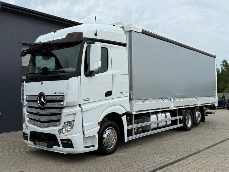 Mercedes-Benz Actros 2542 / E6 / burto-firanka 8,5 m + winda / 2 - Box truck: picture 1 Mercedes-Benz Actros 2542 / E6 / burto-firanka 8,5 m + winda / 2 - Box truck: picture 1