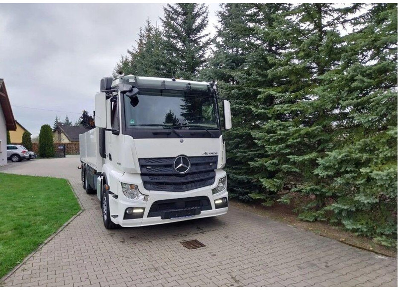 Mercedes-Benz Actros 2643 Flatbed + Crane HIAB X-HIPRO 232 E-3 - Dropside/ Flatbed truck, Crane truck: picture 4 Mercedes-Benz Actros 2643 Flatbed + Crane HIAB X-HIPRO 232 E-3 - Dropside/ Flatbed truck, Crane truck: picture 4