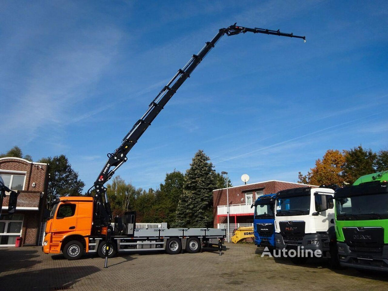 New Dropside/ Flatbed truck, Crane truck Mercedes-Benz Arocs 3751 - Flatbed+crane: picture 8 New Dropside/ Flatbed truck, Crane truck Mercedes-Benz Arocs 3751 - Flatbed+crane: picture 8