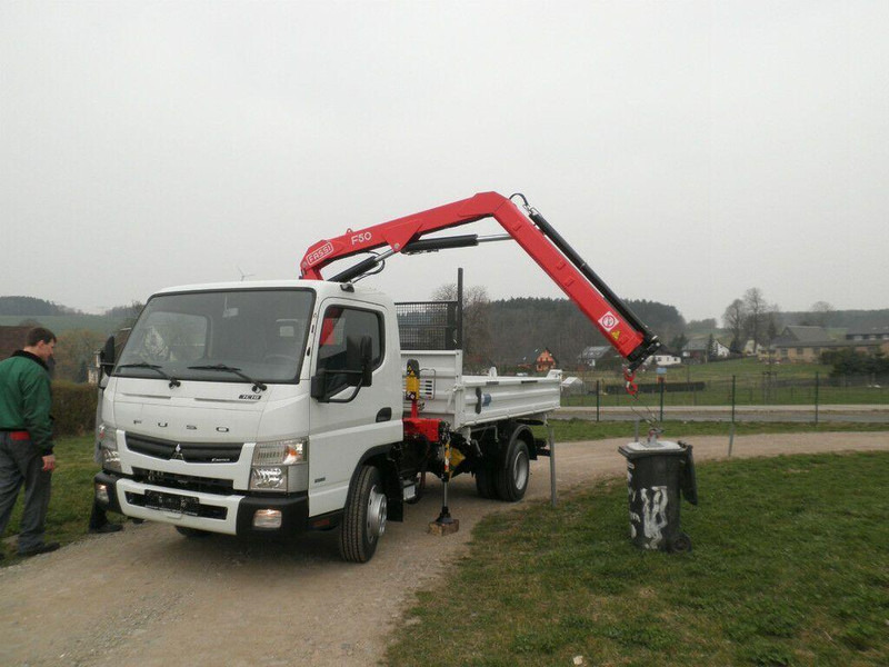 Mitsubishi Fuso Canter 7C15 - Tipper+crane - Tipper, Crane truck: picture 1 Mitsubishi Fuso Canter 7C15 - Tipper+crane - Tipper, Crane truck: picture 1