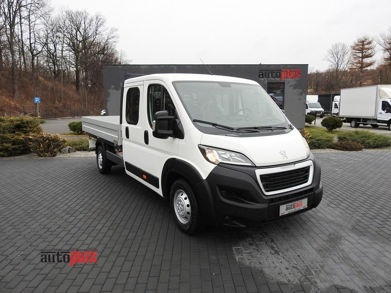 Peugeot BOXER SKRZYNIA PODWÓJNA KABINA DOKA 7 MIEJSC TEMPOMAT KLIMATYZAC - Open body delivery van, Combi van: picture 1 Peugeot BOXER SKRZYNIA PODWÓJNA KABINA DOKA 7 MIEJSC TEMPOMAT KLIMATYZAC - Open body delivery van, Combi van: picture 1