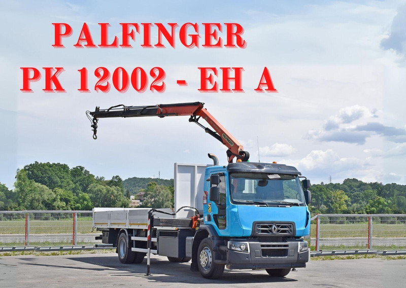 Renault C 320 - Dropside/ Flatbed truck, Crane truck: picture 1 Renault C 320 - Dropside/ Flatbed truck, Crane truck: picture 1