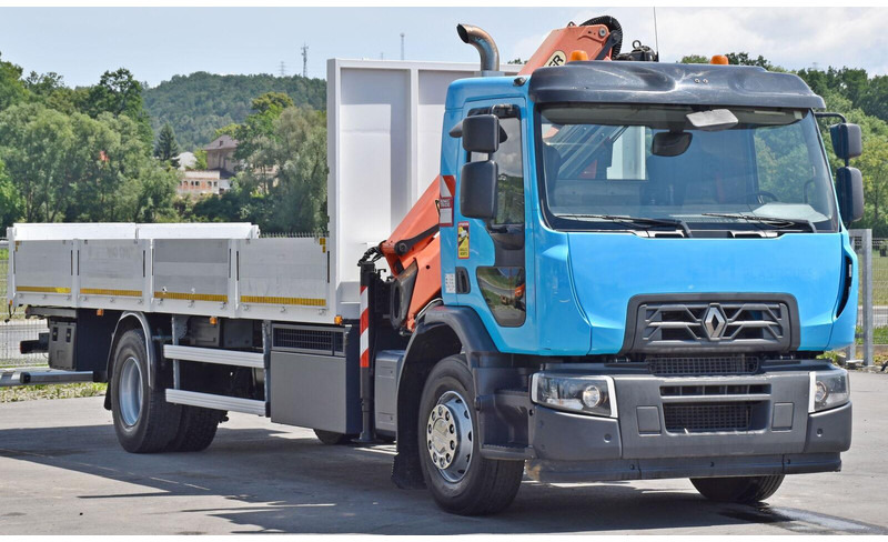 Renault C 320 - Dropside/ Flatbed truck, Crane truck: picture 3 Renault C 320 - Dropside/ Flatbed truck, Crane truck: picture 3