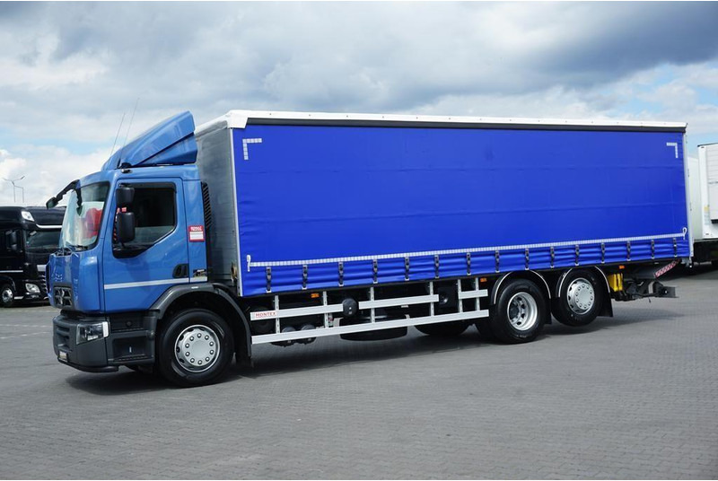 Renault D 320 / EURO 6 / FIRANKA + WINDA / 21 PALET / ŁAD. 16 530 KG - Curtainsider truck: picture 3 Renault D 320 / EURO 6 / FIRANKA + WINDA / 21 PALET / ŁAD. 16 530 KG - Curtainsider truck: picture 3