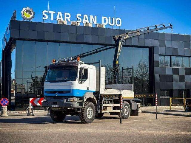 Renault KERAX 270 4x4 PALFINGER PK 16502 CRANE WINCH - Dropside/ Flatbed truck, Crane truck: picture 1 Renault KERAX 270 4x4 PALFINGER PK 16502 CRANE WINCH - Dropside/ Flatbed truck, Crane truck: picture 1