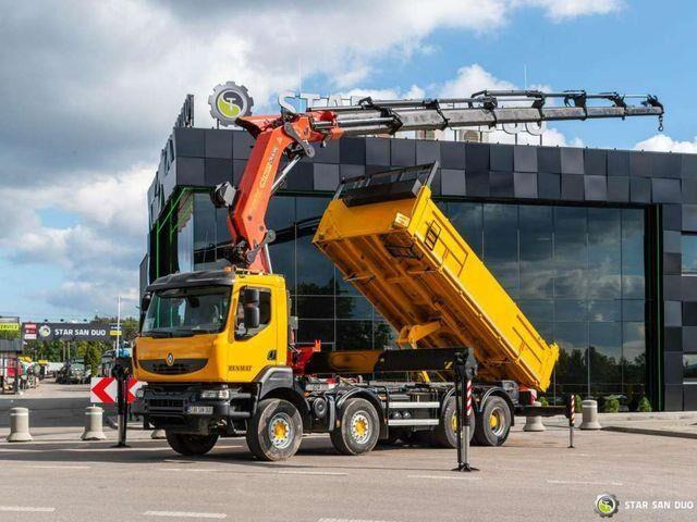 Renault KERAX 450 8x4 PALFINGER PK 60002 Crane Tipper - Tipper, Crane truck: picture 5 Renault KERAX 450 8x4 PALFINGER PK 60002 Crane Tipper - Tipper, Crane truck: picture 5