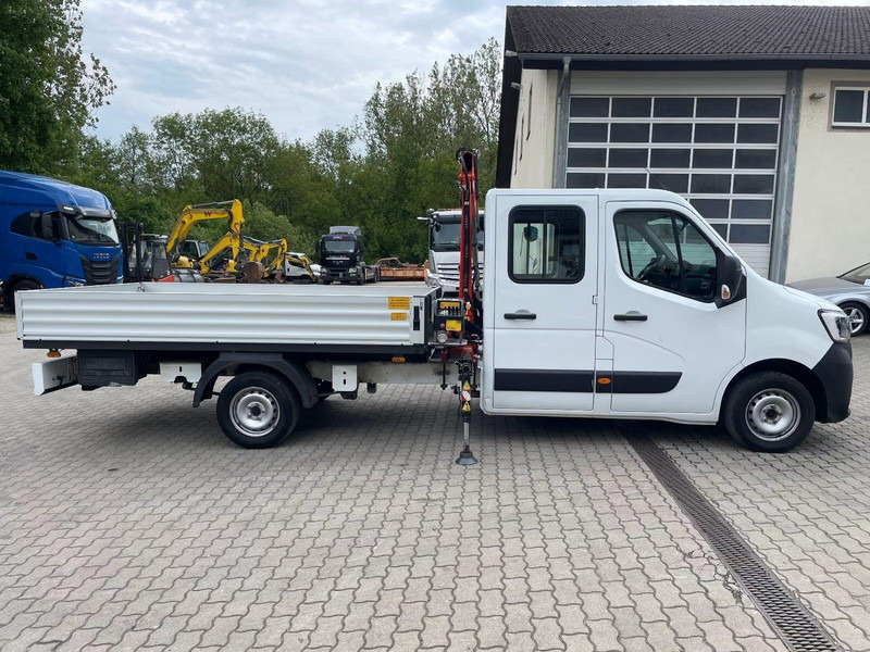 Renault Master Doka - Flatbed truck + crane - Open body delivery van, Combi van: picture 5 Renault Master Doka - Flatbed truck + crane - Open body delivery van, Combi van: picture 5
