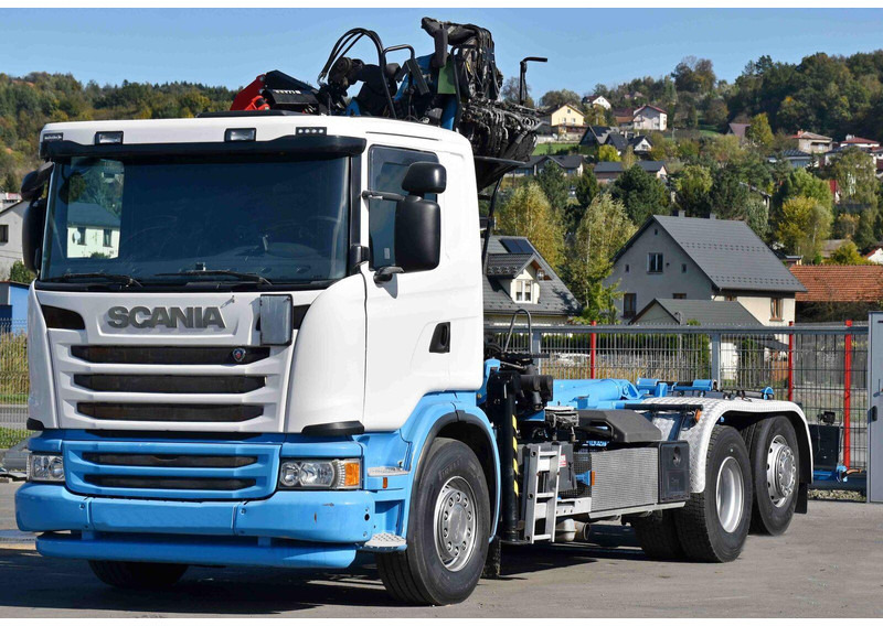 Scania G 440 - Hook lift truck, Crane truck: picture 4 Scania G 440 - Hook lift truck, Crane truck: picture 4