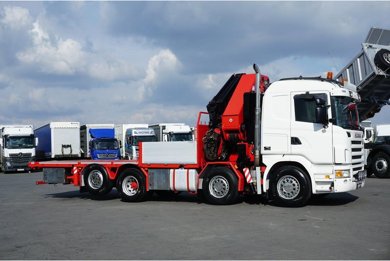 Scania G 480 / 8 X 2 / SKRZYNIOWY + HDS / HMF THOR - O K6 + JIB FJ 2000 - Dropside/ Flatbed truck, Crane truck: picture 5 Scania G 480 / 8 X 2 / SKRZYNIOWY + HDS / HMF THOR - O K6 + JIB FJ 2000 - Dropside/ Flatbed truck, Crane truck: picture 5