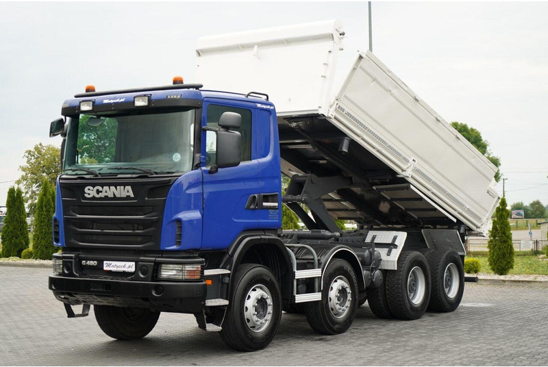Scania G 480 / 8x4 / WYWROTKA DWUSTRONNA / BORDMATIC / MANUAL - Tipper: picture 1 Scania G 480 / 8x4 / WYWROTKA DWUSTRONNA / BORDMATIC / MANUAL - Tipper: picture 1