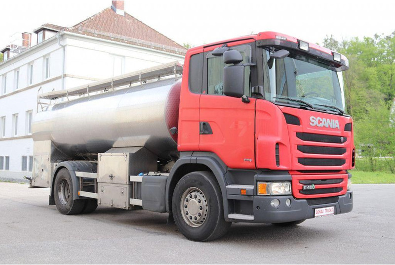 Scania G480 E6 Milch Isoliert 11.000L 3 Kammern Pumpe - Tank truck: picture 1 Scania G480 E6 Milch Isoliert 11.000L 3 Kammern Pumpe - Tank truck: picture 1