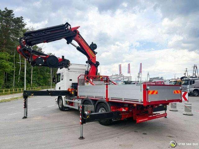 Scania G490 6x2 Palfinger PK 53002 SH Fly Jib Basket - Dropside/ Flatbed truck, Crane truck: picture 1 Scania G490 6x2 Palfinger PK 53002 SH Fly Jib Basket - Dropside/ Flatbed truck, Crane truck: picture 1