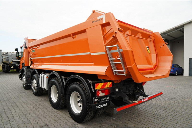 Tipper Scania P 410 / 8x4 / WYWROTKA TYLNOZSYPOWA / ALUFELGI / OPONY 100% / MA: picture 13 Tipper Scania P 410 / 8x4 / WYWROTKA TYLNOZSYPOWA / ALUFELGI / OPONY 100% / MA: picture 13