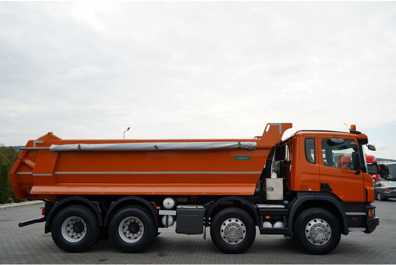 Tipper Scania P 410 / 8x4 / WYWROTKA TYLNOZSYPOWA / ALUFELGI / OPONY 100% / MA: picture 15 Tipper Scania P 410 / 8x4 / WYWROTKA TYLNOZSYPOWA / ALUFELGI / OPONY 100% / MA: picture 15