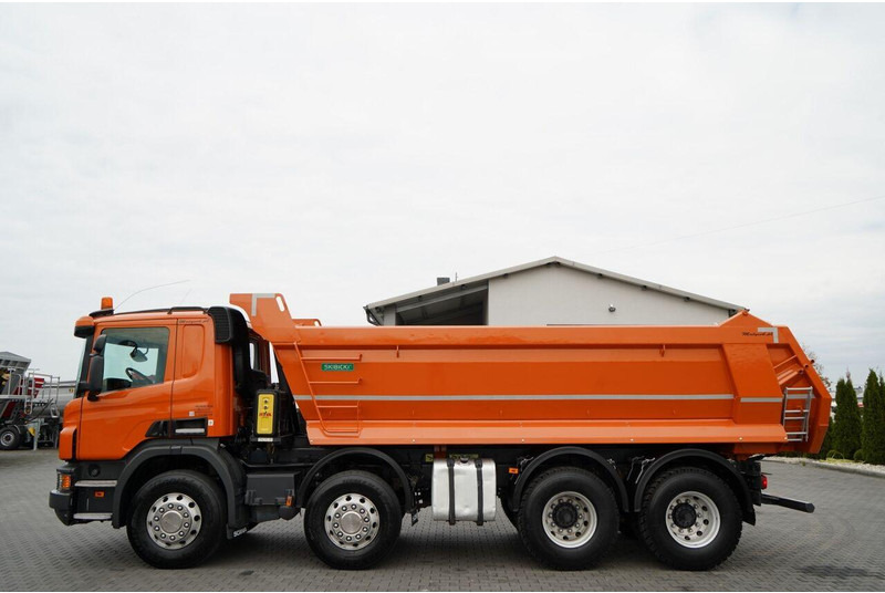 Tipper Scania P 410 / 8x4 / WYWROTKA TYLNOZSYPOWA / ALUFELGI / OPONY 100% / MA: picture 12 Tipper Scania P 410 / 8x4 / WYWROTKA TYLNOZSYPOWA / ALUFELGI / OPONY 100% / MA: picture 12