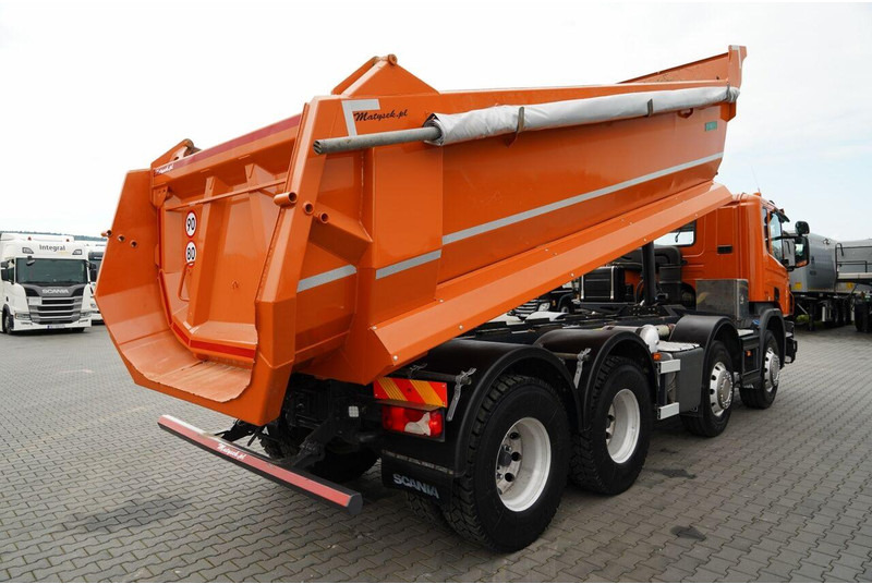 Tipper Scania P 410 / 8x4 / WYWROTKA TYLNOZSYPOWA / ALUFELGI / OPONY 100% / MA: picture 7 Tipper Scania P 410 / 8x4 / WYWROTKA TYLNOZSYPOWA / ALUFELGI / OPONY 100% / MA: picture 7