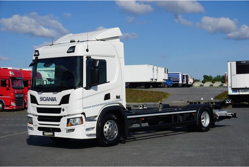 Scania / P 410 / E 6 / BDF + WINDA / 7.15 , 7.45, 7.82 M / RETARDER - Cab chassis truck: picture 2 Scania / P 410 / E 6 / BDF + WINDA / 7.15 , 7.45, 7.82 M / RETARDER - Cab chassis truck: picture 2
