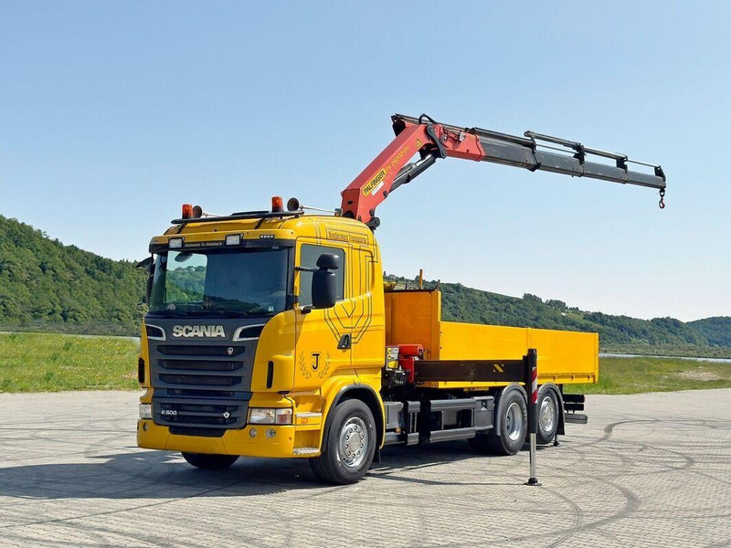 Scania R 500 * PK 26002 EH + FUNK * TOPZUSTAND - Dropside/ Flatbed truck, Crane truck: picture 2 Scania R 500 * PK 26002 EH + FUNK * TOPZUSTAND - Dropside/ Flatbed truck, Crane truck: picture 2