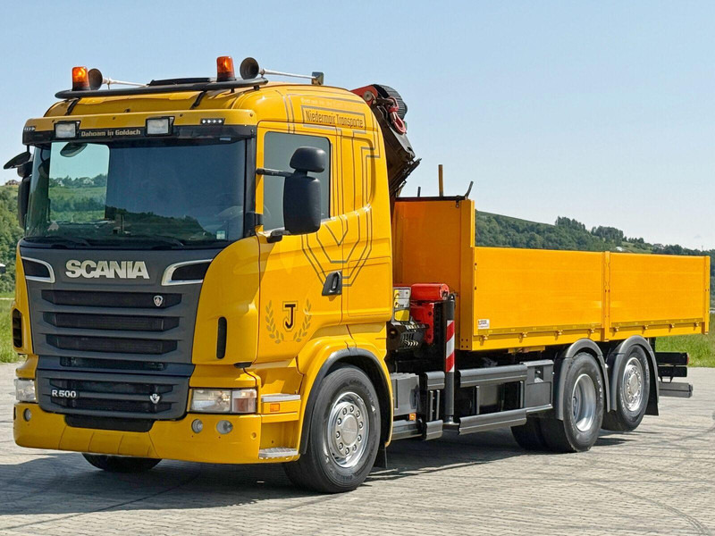 Scania R 500 * PK 26002 EH + FUNK * TOPZUSTAND - Dropside/ Flatbed truck, Crane truck: picture 4 Scania R 500 * PK 26002 EH + FUNK * TOPZUSTAND - Dropside/ Flatbed truck, Crane truck: picture 4