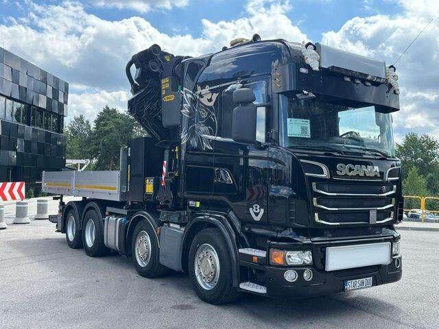Scania R560 8x2 PALFINGER PK 92002 SH Fly Jib Winch 5t - Dropside/ Flatbed truck, Crane truck: picture 3 Scania R560 8x2 PALFINGER PK 92002 SH Fly Jib Winch 5t - Dropside/ Flatbed truck, Crane truck: picture 3