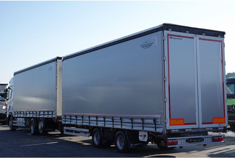 Scania S 450 / ZESTAW TANDEM / 120 M3 / I-PARK COOL / PO KONTRAKCIE S - Curtainsider truck: picture 4 Scania S 450 / ZESTAW TANDEM / 120 M3 / I-PARK COOL / PO KONTRAKCIE S - Curtainsider truck: picture 4