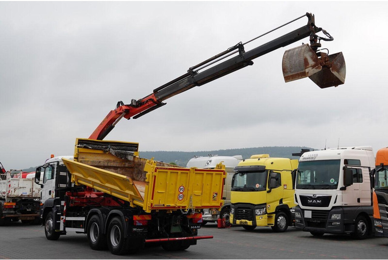 Scania TGS 33.360 / 6x4 / WYWROTKA + HDS PALFINGER PK 15 500 wysów 10m - Tipper, Crane truck: picture 3 Scania TGS 33.360 / 6x4 / WYWROTKA + HDS PALFINGER PK 15 500 wysów 10m - Tipper, Crane truck: picture 3