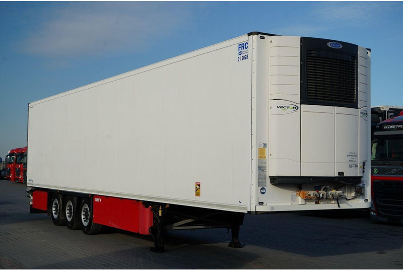 Schmitz Cargobull CHŁODNIA / CARRIER VECTOR 1550 / OŚ PODNOSZONA / DOPPELSTOCK / K - Refrigerator semi-trailer: picture 1 Schmitz Cargobull CHŁODNIA / CARRIER VECTOR 1550 / OŚ PODNOSZONA / DOPPELSTOCK / K - Refrigerator semi-trailer: picture 1