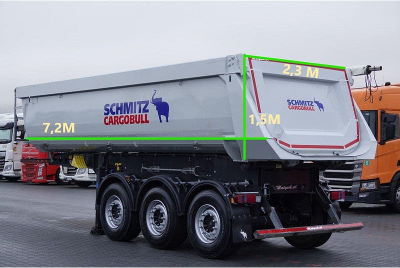 Schmitz Cargobull WYWROTKA 25 m3 / STALOWA / 2021 ROK / RYNNA WANNA HP / OŚ PODNOS - Tipper semi-trailer: picture 2 Schmitz Cargobull WYWROTKA 25 m3 / STALOWA / 2021 ROK / RYNNA WANNA HP / OŚ PODNOS - Tipper semi-trailer: picture 2