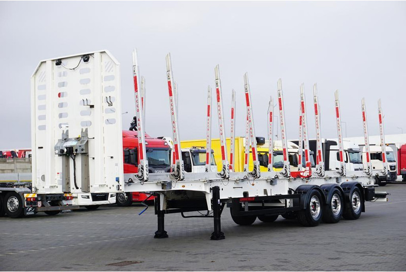 Schwarzmüller / KŁONICOWA / DO DREWNA WAGA 5 700 KG / OŚ PODNOSZONA - Timber trailer: picture 1 Schwarzmüller / KŁONICOWA / DO DREWNA WAGA 5 700 KG / OŚ PODNOSZONA - Timber trailer: picture 1