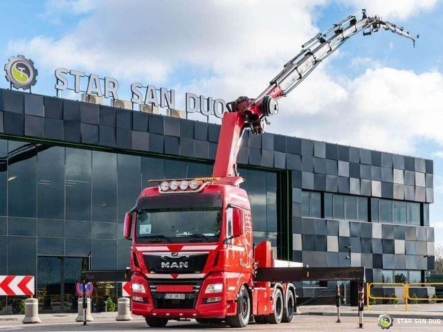 MAN TGX 28.500 6x2 HMF 5020K-RC Fly Jib Crane - Tractor unit: picture 4 MAN TGX 28.500 6x2 HMF 5020K-RC Fly Jib Crane - Tractor unit: picture 4