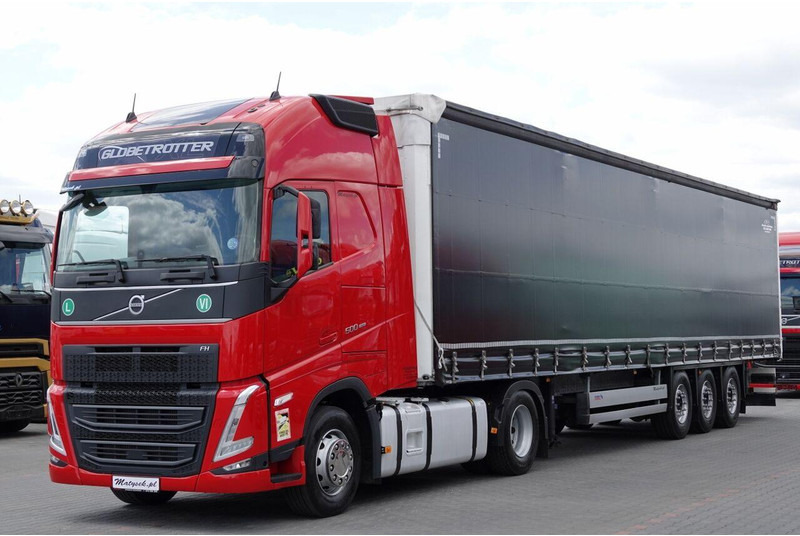 Volvo FH 500 / I-PARK COOL / I-SAVE / ZESTAW /+ SCHMITZ FIRANKA /2X O - Tractor unit: picture 1 Volvo FH 500 / I-PARK COOL / I-SAVE / ZESTAW /+ SCHMITZ FIRANKA /2X O - Tractor unit: picture 1