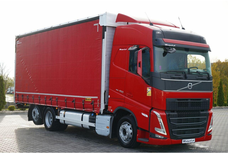 Volvo FH 460 / SOLÓWKA / I-SAVE / I-PARK COOL / OŚ PODNOSZONA SKRĘTNA - Curtainsider truck: picture 2 Volvo FH 460 / SOLÓWKA / I-SAVE / I-PARK COOL / OŚ PODNOSZONA SKRĘTNA - Curtainsider truck: picture 2