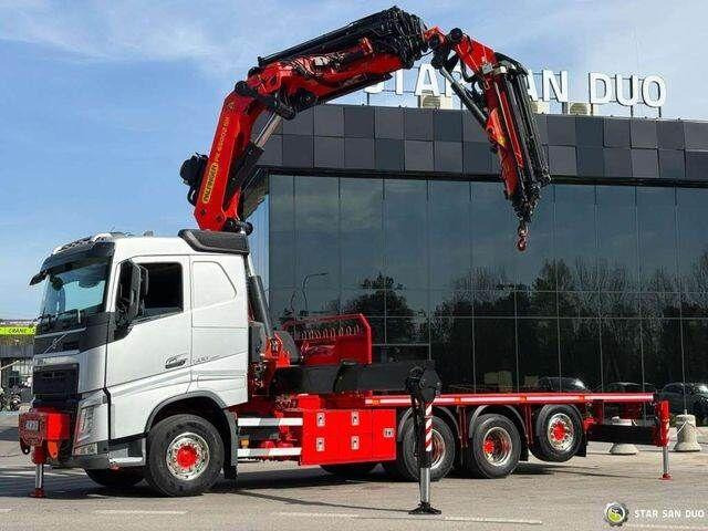 Volvo FH 500 8x4*4 PK65002 Fly JIB Crane 7456 h Winch - Dropside/ Flatbed truck, Crane truck: picture 3 Volvo FH 500 8x4*4 PK65002 Fly JIB Crane 7456 h Winch - Dropside/ Flatbed truck, Crane truck: picture 3
