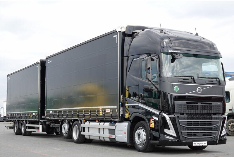 Volvo FH 500 / I-SAVE / XL / ZESTAW TANDEM PRZEJAZDOWY 120 M3 / 2023 / - Curtainsider truck: picture 1 Volvo FH 500 / I-SAVE / XL / ZESTAW TANDEM PRZEJAZDOWY 120 M3 / 2023 / - Curtainsider truck: picture 1