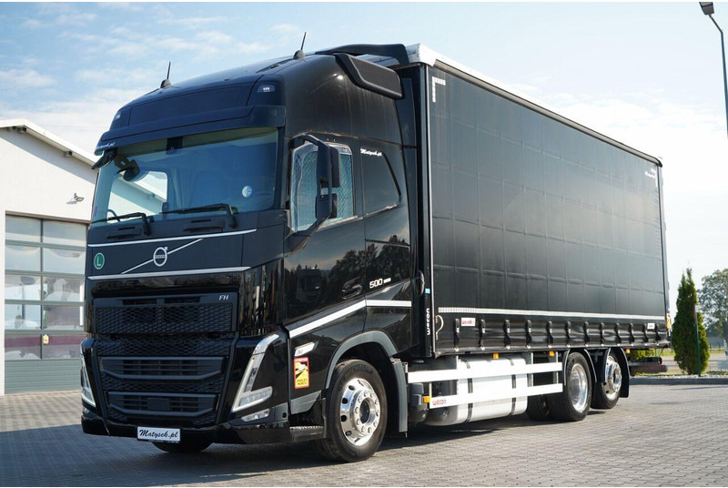 Volvo FH 500 / MEGA / ZESTAW TANDEM PRZEJAZDOWY 120 M3 / 2024 / I-PARK - Curtainsider truck: picture 1 Volvo FH 500 / MEGA / ZESTAW TANDEM PRZEJAZDOWY 120 M3 / 2024 / I-PARK - Curtainsider truck: picture 1