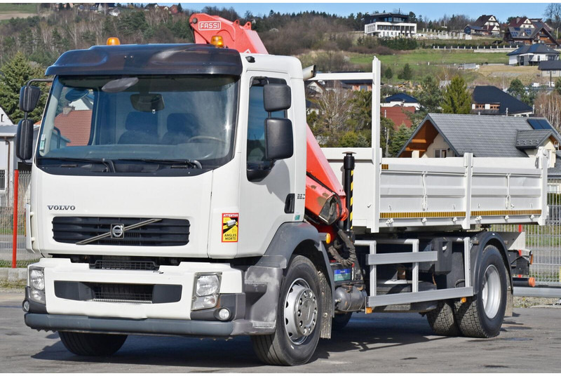 Volvo FL 290 KIPPER 4,90m * FASSI F95A.22 + FUNK * TOP - Tipper, Crane truck: picture 4 Volvo FL 290 KIPPER 4,90m * FASSI F95A.22 + FUNK * TOP - Tipper, Crane truck: picture 4