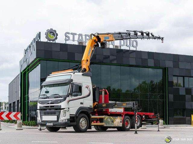 Volvo FM 450 6x2 EFFER 395/8S Euro 6 Crane Winch - Dropside/ Flatbed truck, Crane truck: picture 2 Volvo FM 450 6x2 EFFER 395/8S Euro 6 Crane Winch - Dropside/ Flatbed truck, Crane truck: picture 2