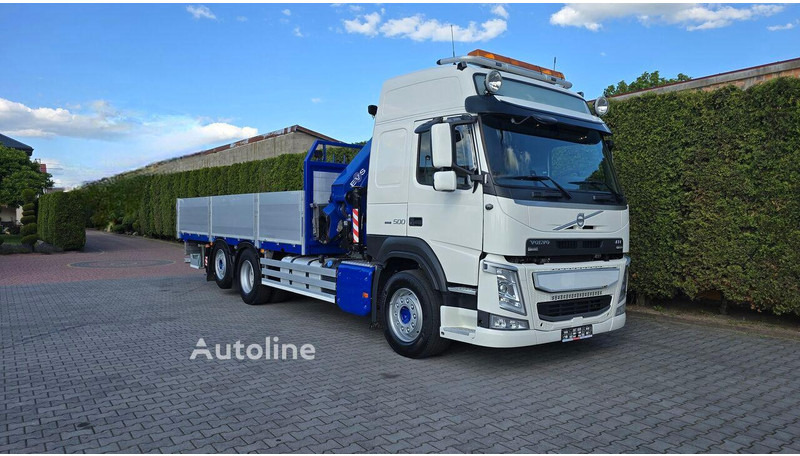 Volvo FM 500 - Flatbed+crane 6x2 leasing Volvo FM 500 - Flatbed+crane 6x2: picture 8 Volvo FM 500 - Flatbed+crane 6x2 leasing Volvo FM 500 - Flatbed+crane 6x2: picture 8