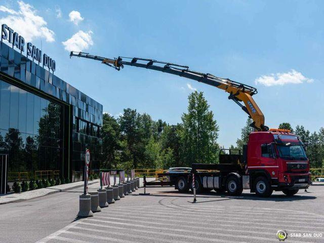 Volvo FMX 500 8x2 Effer 585 Fly Jib Winch Crane Kran - Dropside/ Flatbed truck, Crane truck: picture 3 Volvo FMX 500 8x2 Effer 585 Fly Jib Winch Crane Kran - Dropside/ Flatbed truck, Crane truck: picture 3