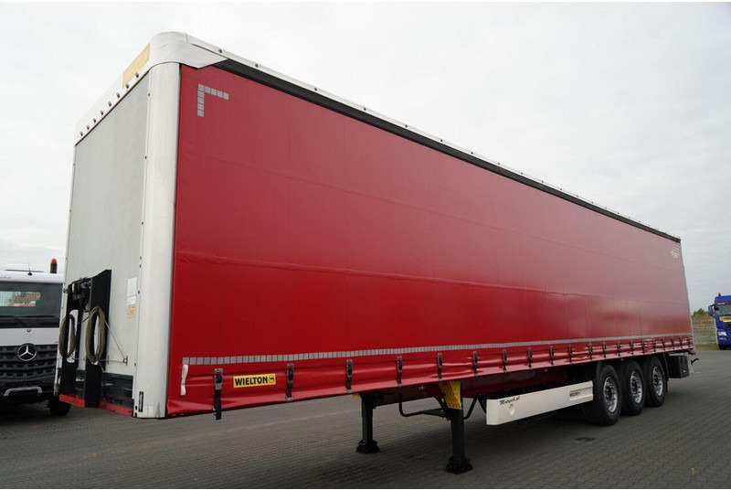 Wielton FIRANKA STANDARD / MULDA DO STALI - 9 M / OŚ PODNOSZONA / SAF - Curtainsider semi-trailer: picture 2 Wielton FIRANKA STANDARD / MULDA DO STALI - 9 M / OŚ PODNOSZONA / SAF - Curtainsider semi-trailer: picture 2