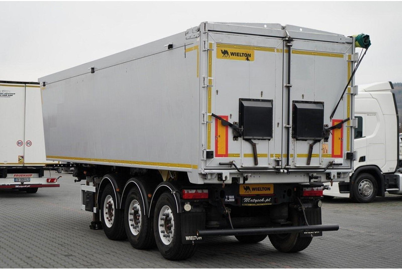 Wielton WYWROTKA / 41 M3 / ALUMINIOWA / 2x OŚ PODNOSZONA / OSIE SAF / A - Tipper semi-trailer: picture 4 Wielton WYWROTKA / 41 M3 / ALUMINIOWA / 2x OŚ PODNOSZONA / OSIE SAF / A - Tipper semi-trailer: picture 4