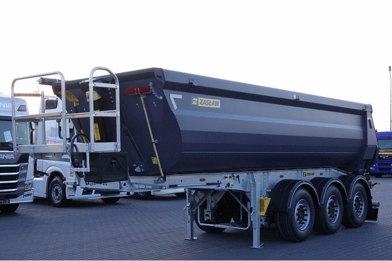 ZASŁAW WYWROTKA 26 m3 / FABRYCZNIE NOWA / STALOWA / RYNNA WANNA HP / 20 - Tipper semi-trailer: picture 3 ZASŁAW WYWROTKA 26 m3 / FABRYCZNIE NOWA / STALOWA / RYNNA WANNA HP / 20 - Tipper semi-trailer: picture 3