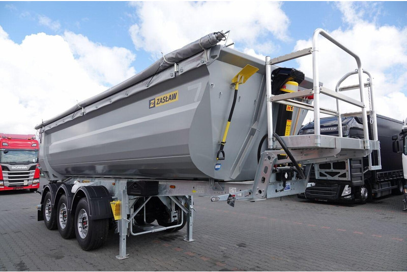 ZASŁAW WYWROTKA 26 m3 / FABRYCZNIE NOWA / STALOWA / RYNNA WANNA HP / OŚ - Tipper semi-trailer: picture 2 ZASŁAW WYWROTKA 26 m3 / FABRYCZNIE NOWA / STALOWA / RYNNA WANNA HP / OŚ - Tipper semi-trailer: picture 2