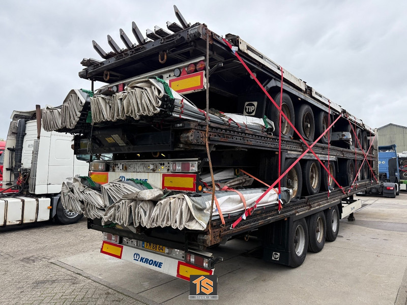 Krone KRONE SD BPW - STACK 5X - GARDINEN/CURTAIN - TOP! - Curtainsider semi-trailer: picture 2 Krone KRONE SD BPW - STACK 5X - GARDINEN/CURTAIN - TOP! - Curtainsider semi-trailer: picture 2
