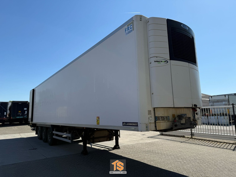 LAMBERET LVF S 3F KOELER/REEFER/KUHLKOFFER - CARRIER VECTOR 1550 - APK/TUV 01/2026 - TOP! - Refrigerator semi-trailer: picture 1 LAMBERET LVF S 3F KOELER/REEFER/KUHLKOFFER - CARRIER VECTOR 1550 - APK/TUV 01/2026 - TOP! - Refrigerator semi-trailer: picture 1