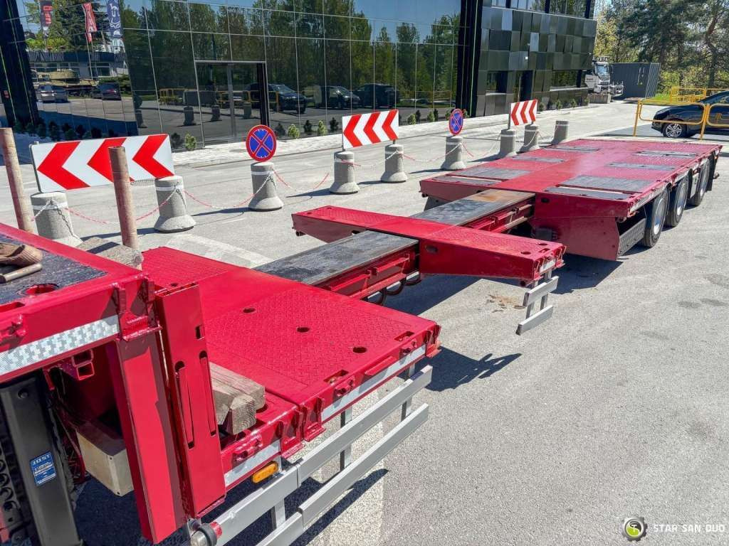 HRD Semitrailer Low Loader NRD NTS 3 Axle Tieflader - Low loader semi-trailer: picture 3 HRD Semitrailer Low Loader NRD NTS 3 Axle Tieflader - Low loader semi-trailer: picture 3